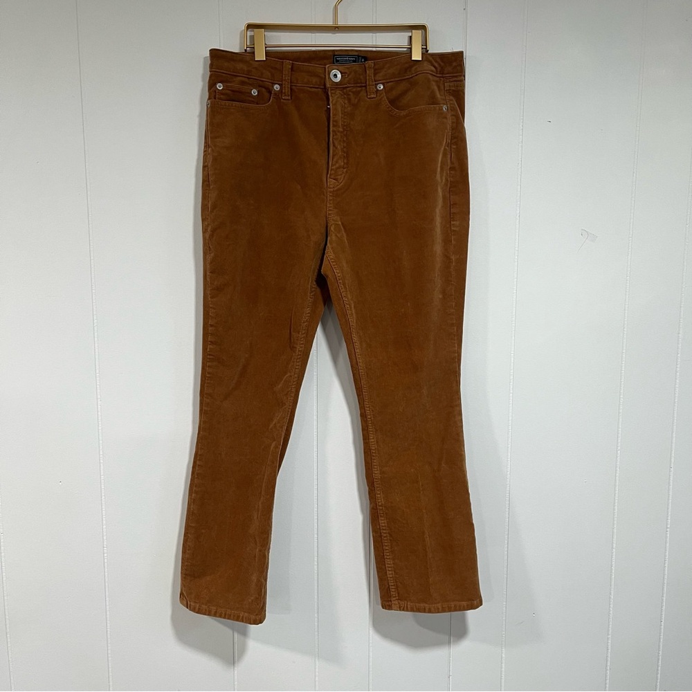 Vineyard Vines Tan Corduroy Straight Leg Pants